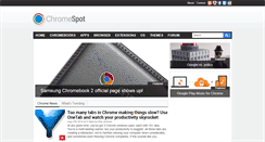 Desktop Screenshot of chromespot.com